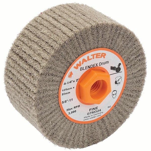 4-1/4 in. x 2 in. x 5/8-11 Fine Blendex Drum